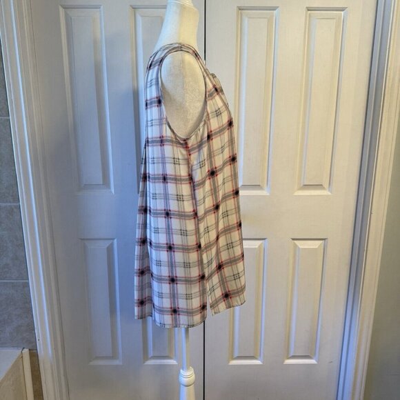 The Limited Mini Dress Tunic Large Plaid 90s Preppy Festive Work Office Cute - Picture 5 of 16